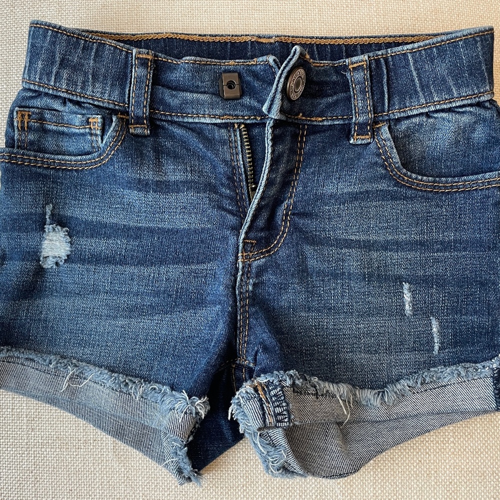 Girls 4T GAP Denim Shortie Short - Perfect condition NWOT